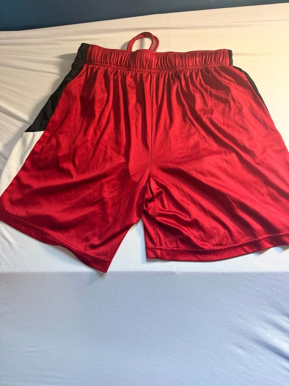 Fanatics Men's Red, Black Chicago Bulls Big and Tall Performance Shorts - - Picture 6 of 8